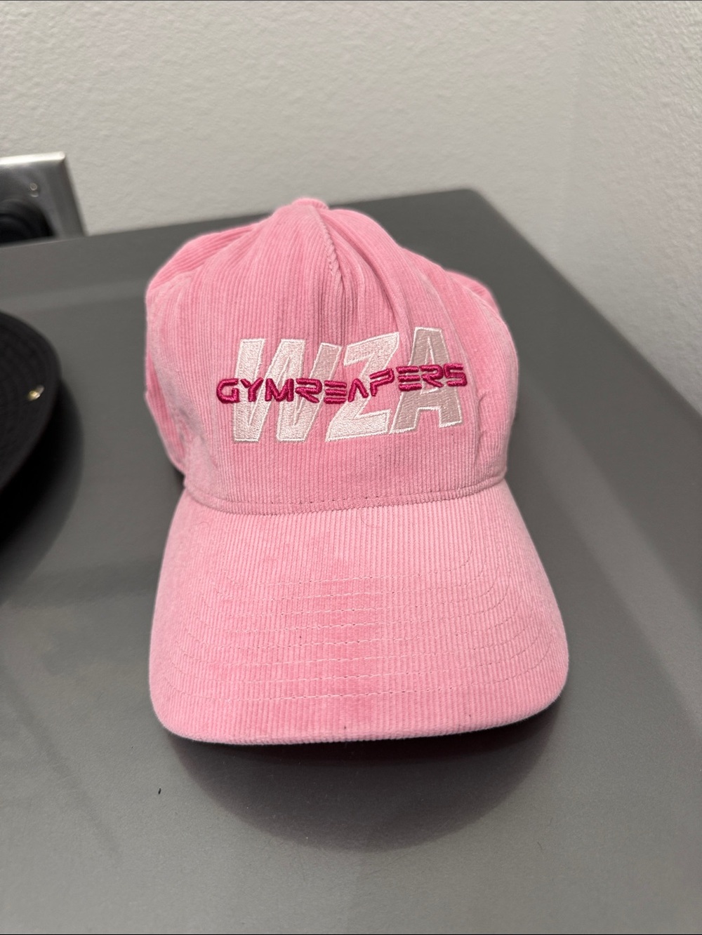 Pink Corduroy Baseball Cap - Women